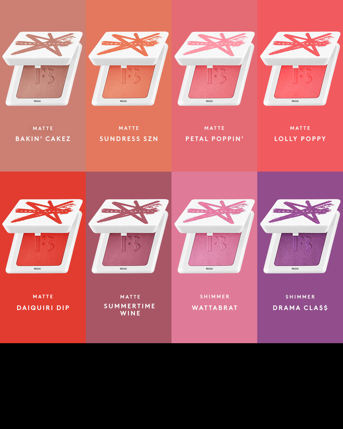 Fenty Cheeks Suede Powder Blush — Summertime Wine - Image 10