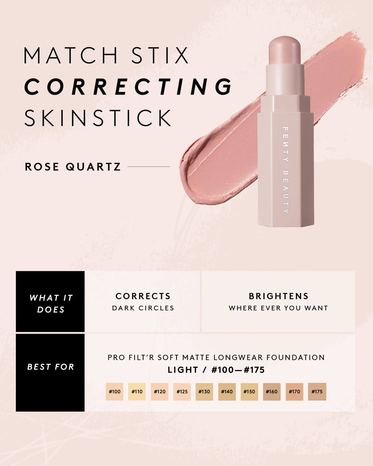 Match Stix Correcting Skinstick — Rose Quartz - Image 3