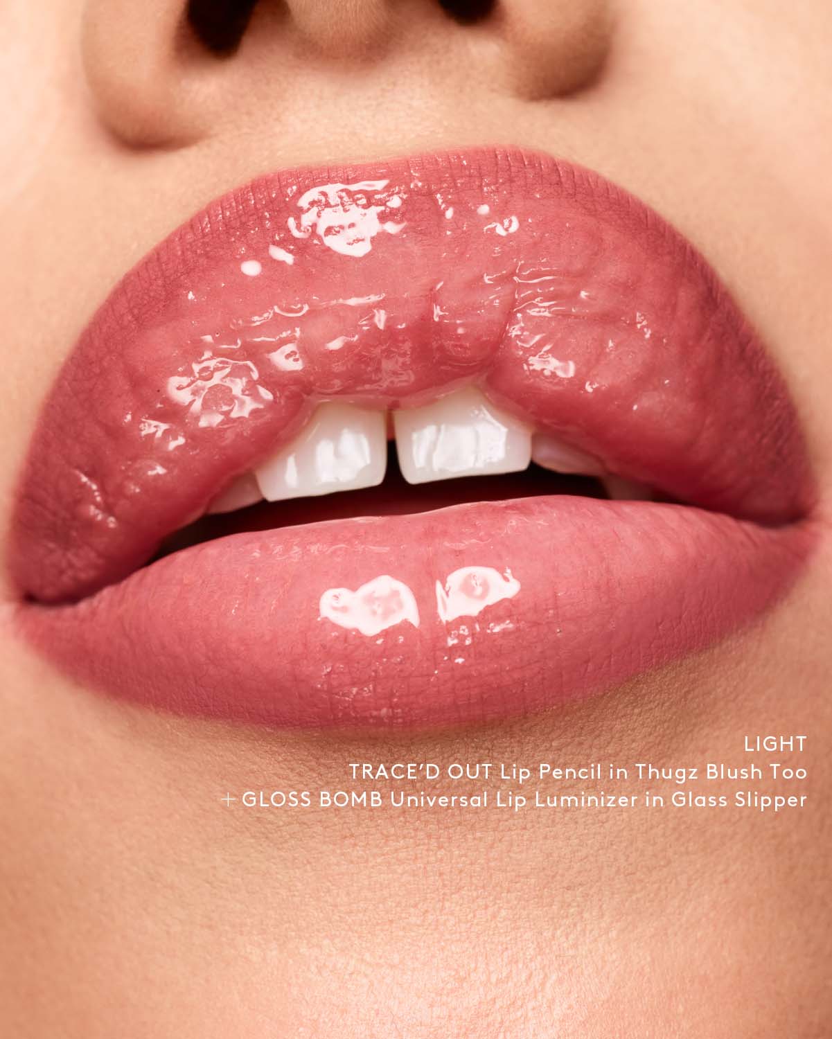 Trace'd Out Longwear Waterproof Pencil Lip Liner — Thugz Blush Too - Image 2