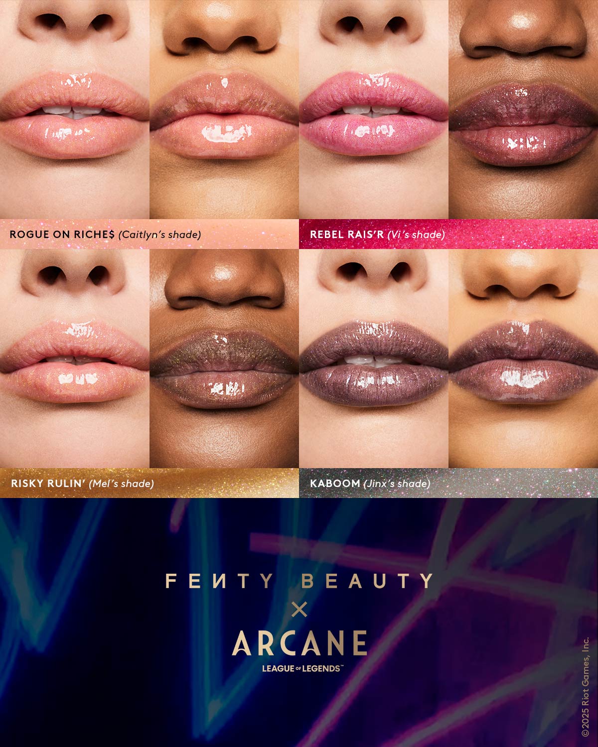 Gloss Bomb Universal Lip Luminizer: Arcane Collection — Risky Rulin - Image 3