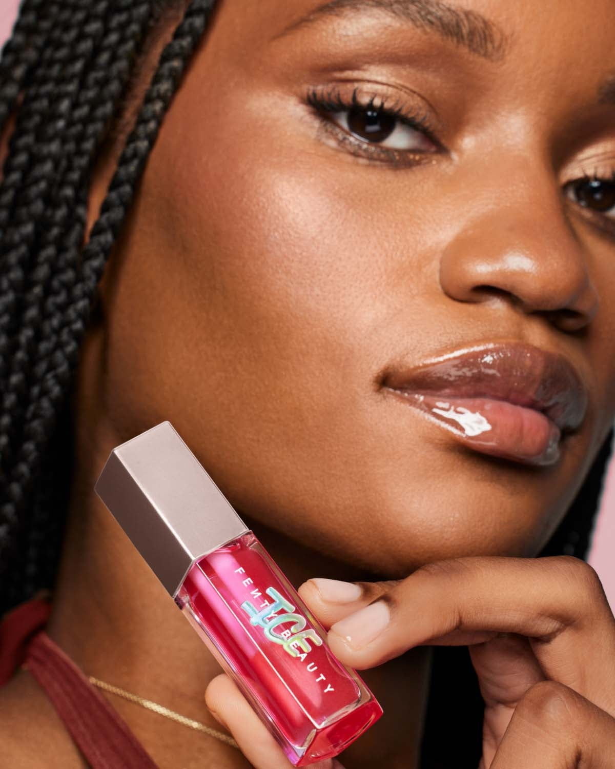 Gloss Bomb Ice Cooling Lip Luminizer — Berry Jelly - Image 2
