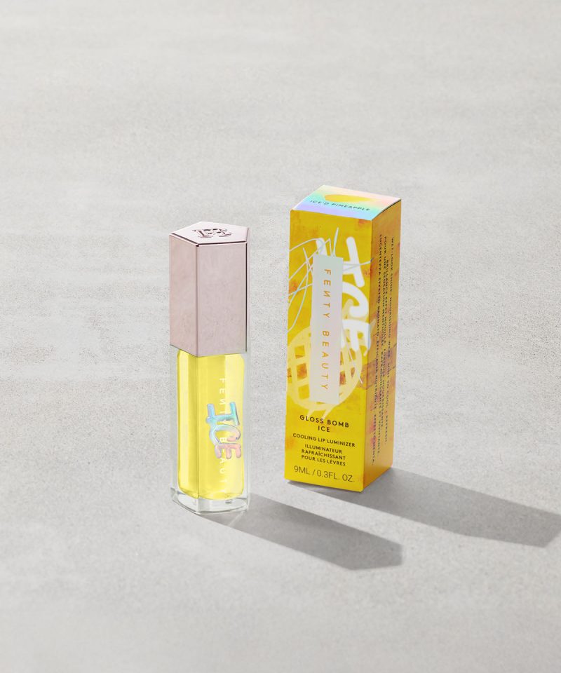 Gloss Bomb Ice Cooling Lip Luminizer — Ice'd Pineapple