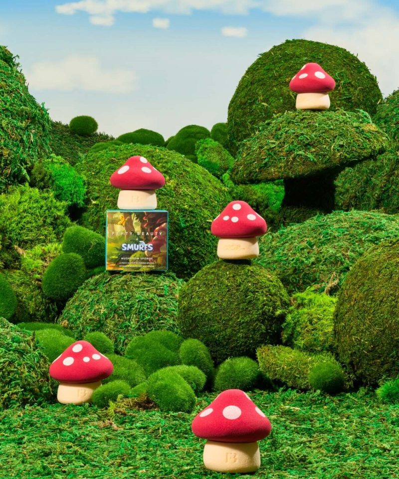 Alternative view of Mushroom Sponge 2-Piece Makeup Blending Sponge