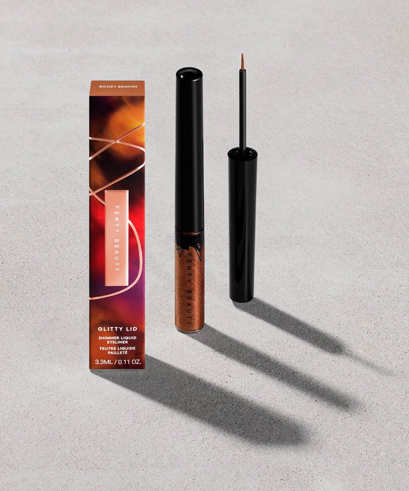 Glitty Lid Shimmer Liquid Eyeliner — Bronze All Ova Collection: Boozy Bronze