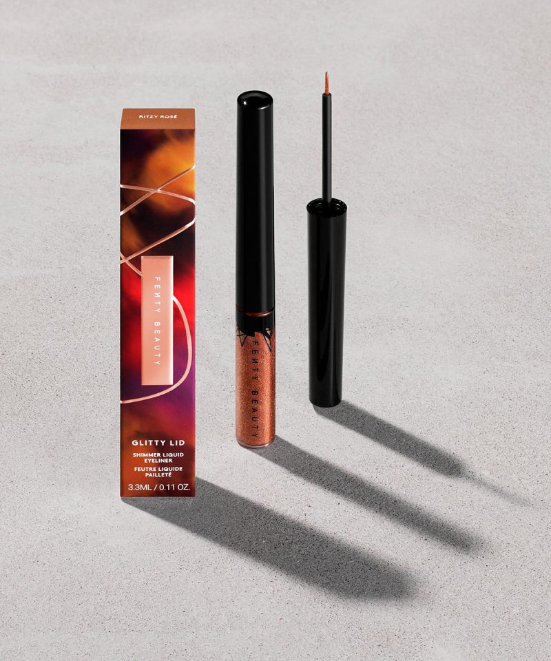 Glitty Lid Shimmer Liquid Eyeliner — Bronze All Ova Collection: Ritzy Rose