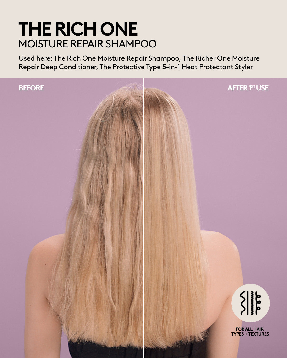 The Rich One Moisture Repair Shampoo - Image 3