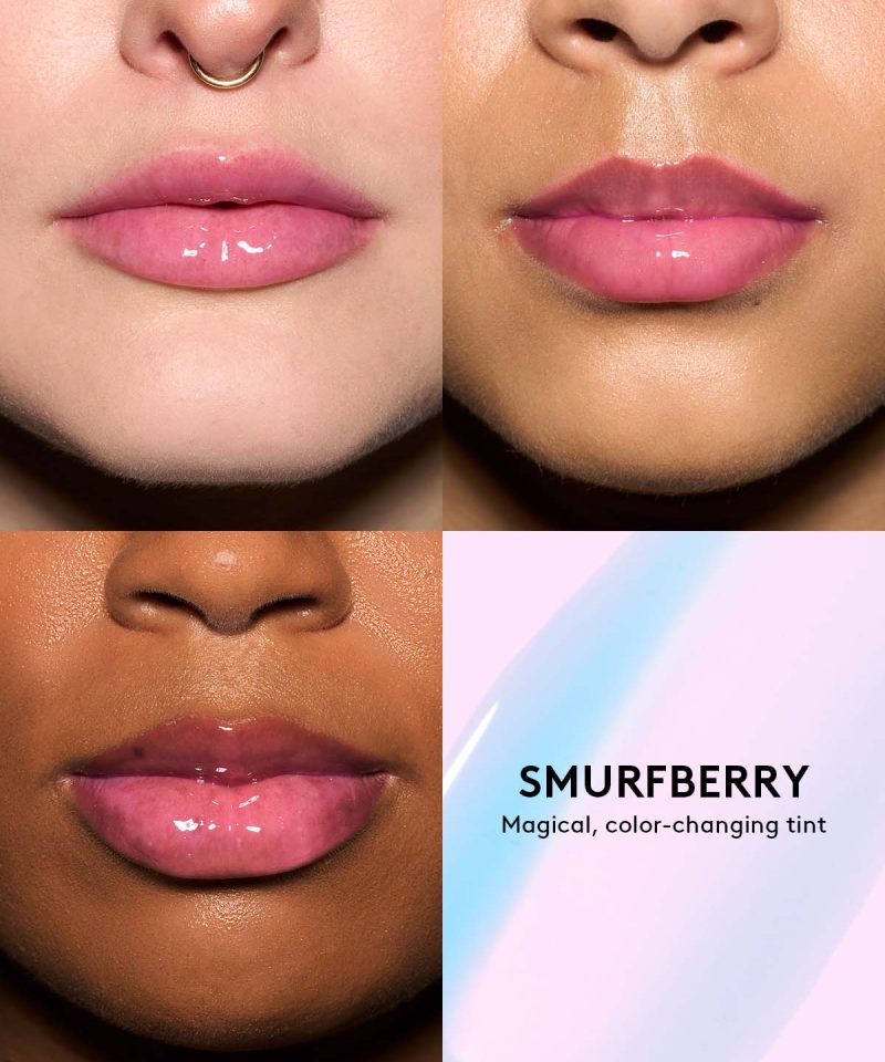 Alternative view of Smurfette Smooches Lip Essentials Duo + Keychain