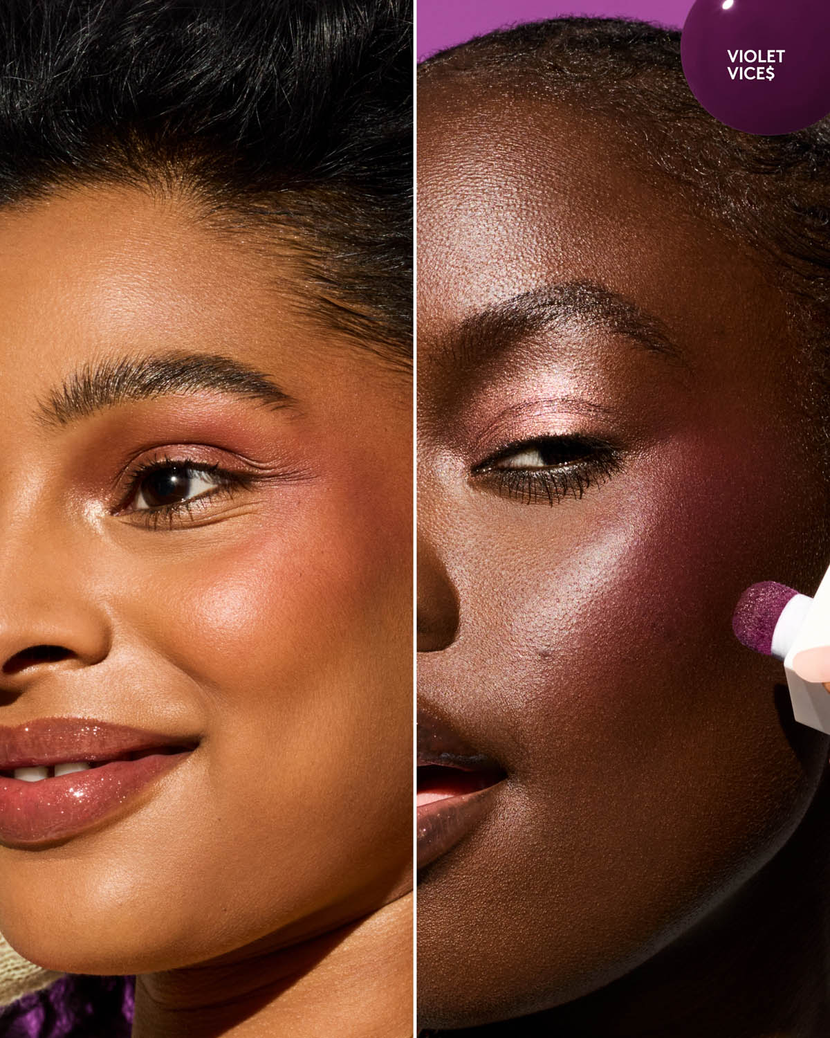 Shake 'N Play Buildable Liquid Blush — Violet Vice$ - Image 2